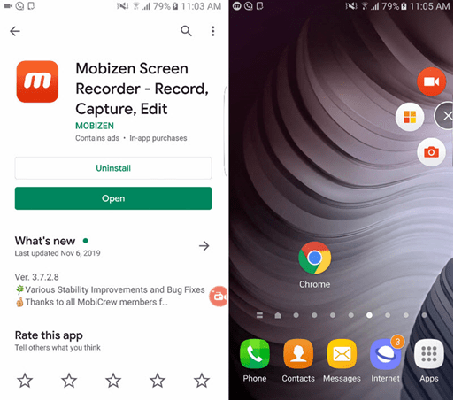 Mobizen Screen Recorder